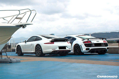 Carbonado 2006-2015 Audi R8 Coupe DPGT Style Carbon Fiber Trunk Spoiler Wing