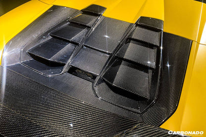 Lamborghini Huracan EVO Spyder Carbonado 2019-2023, estilo OD, con motor de fibra de carbono
