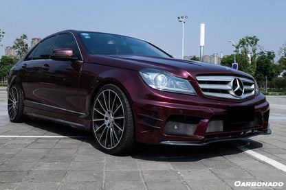 Carbonado 2012-2014 Mercedes Benz C Class W204 P Style Front Bumper