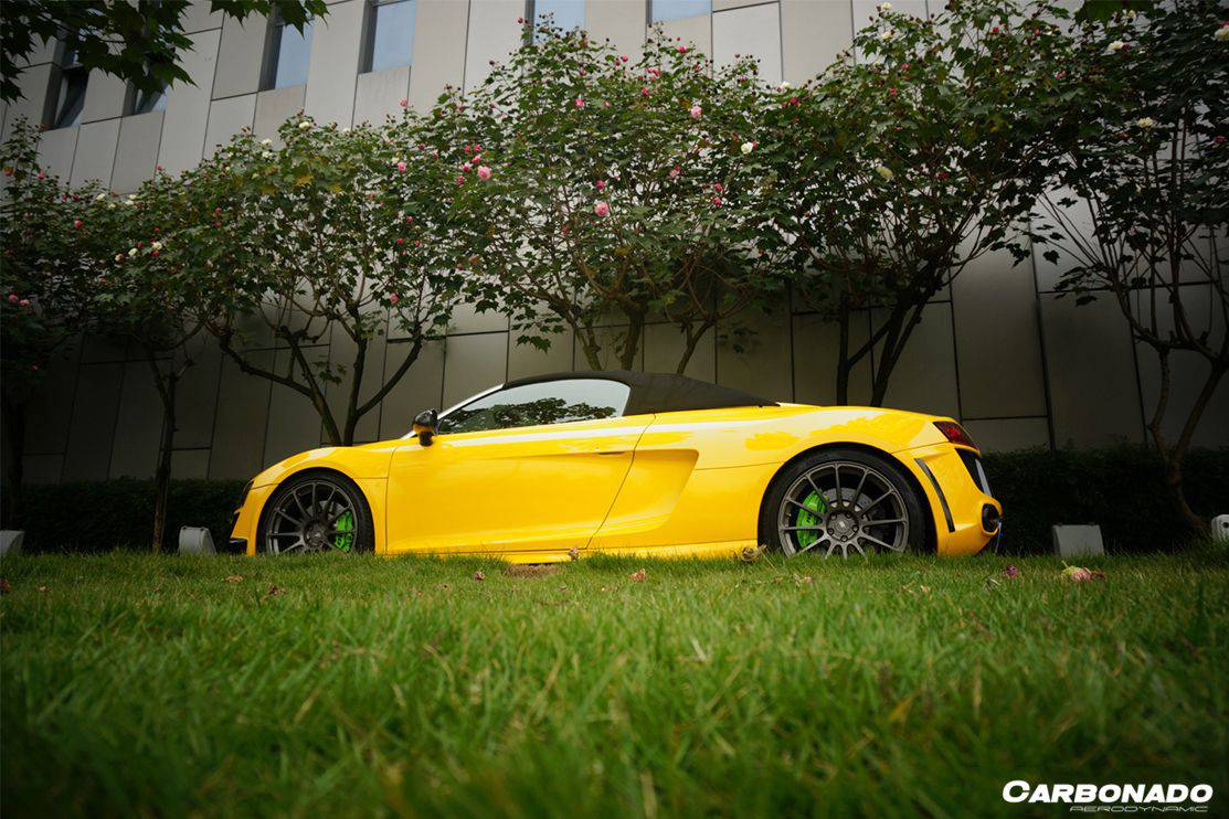 Carbonado 2006-2015 Audi R8 Coupe Spyder DPGT Style Side Skirts