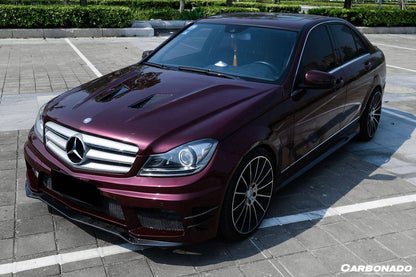 Carbonado 2012-2014 Mercedes Benz C Class W204 P Style Front Bumper