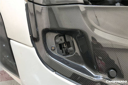 Carbonado 2010-2015 Mercedes Benz W197 SLS AMG OEM Style Carbon Fiber Radiator Cover