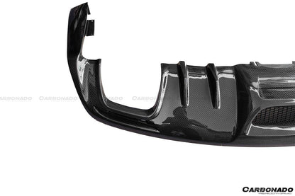 Borde trasero de fibra de carbono estilo Ford Mustang RSH Carbonado 2015-2017