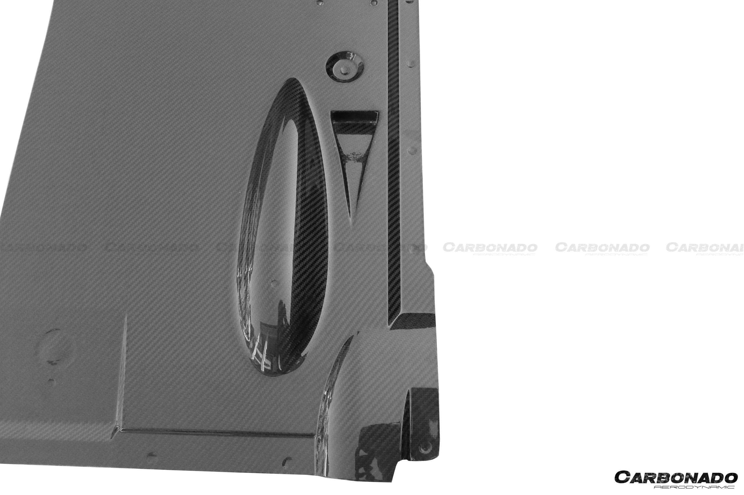 Carbonado 2012-2023 Nissan GTR R35 DBA  EBA OEM Style Carbon Fiber Rear Diffuser