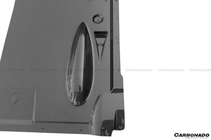 Carbonado 2012-2023 Nissan GTR R35 DBA  EBA OEM Style Carbon Fiber Rear Diffuser