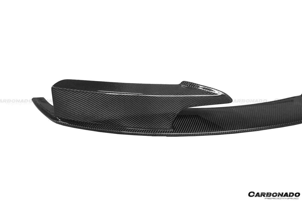 Faldón delantero de fibra de carbono estilo MP para BMW Serie 3 F30 F35 (modelos 2013-2019) (solo para M-Tech)