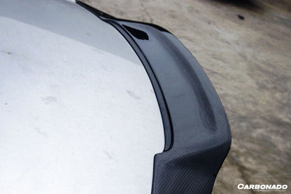 Carbonado 2005-2011 Mercedes Benz SLK R171 RT Style Carbon Fiber Trunk Spoiler