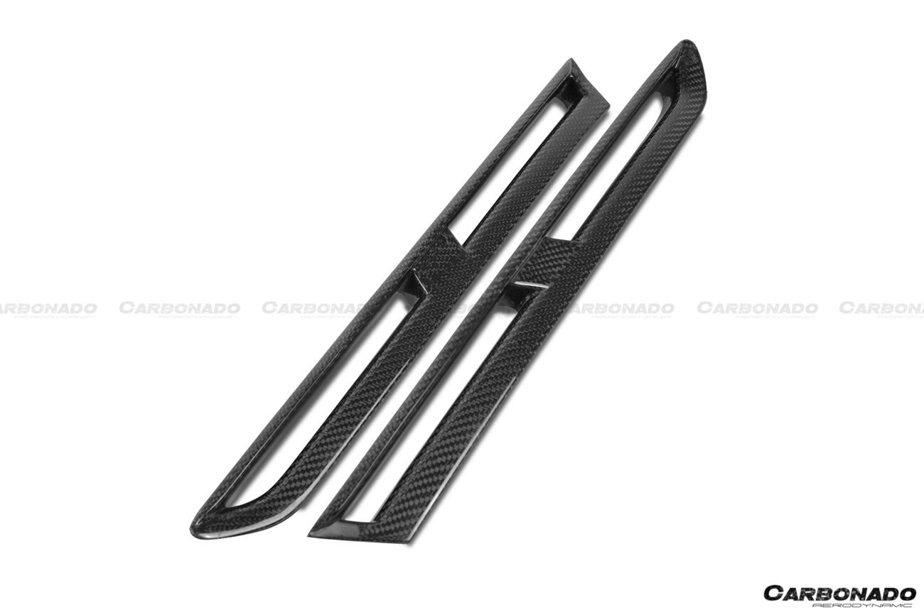 Carbonado 2008-2023 Nissan GTR R35 CBA/DBA/EBA OEM Style Carbon Fiber Fender Vents
