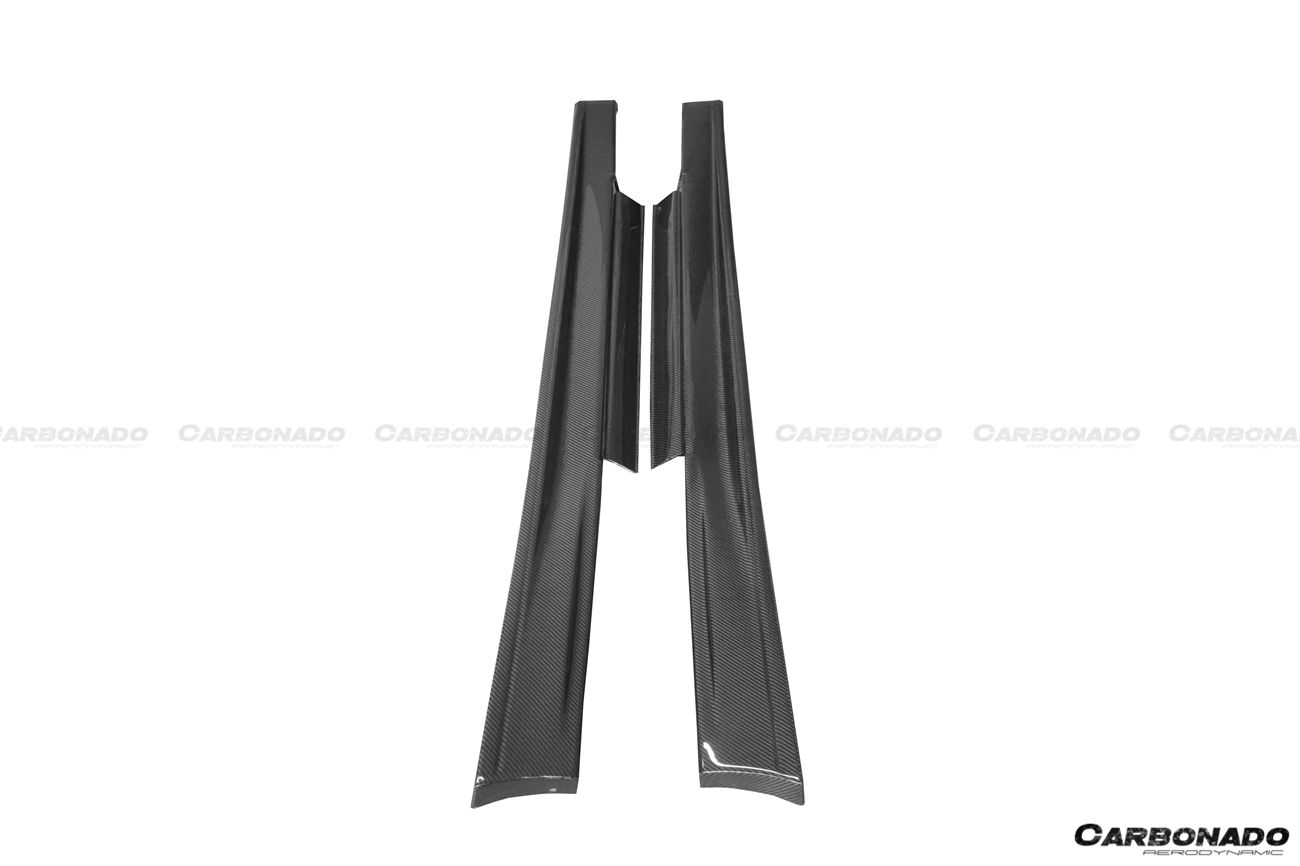 Carbonado 2008-2023 Nissan GTR R35 CBA  DBA  EBA NISMO Style Side Skirts