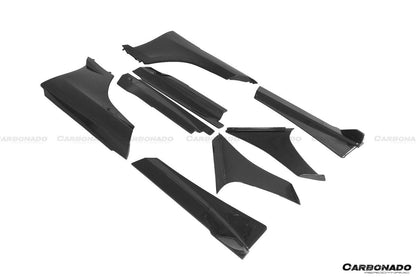 Carbonado 2011-2017 McLaren 650S MP4 12C Rebel Performance Style Side Skirts