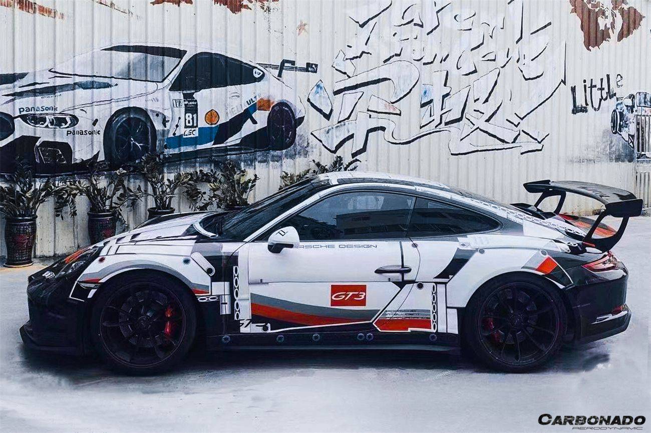 Carbonado 2012-2015 Porsche 911 991.1 Carrera  S GT2RS Style Side Skirts