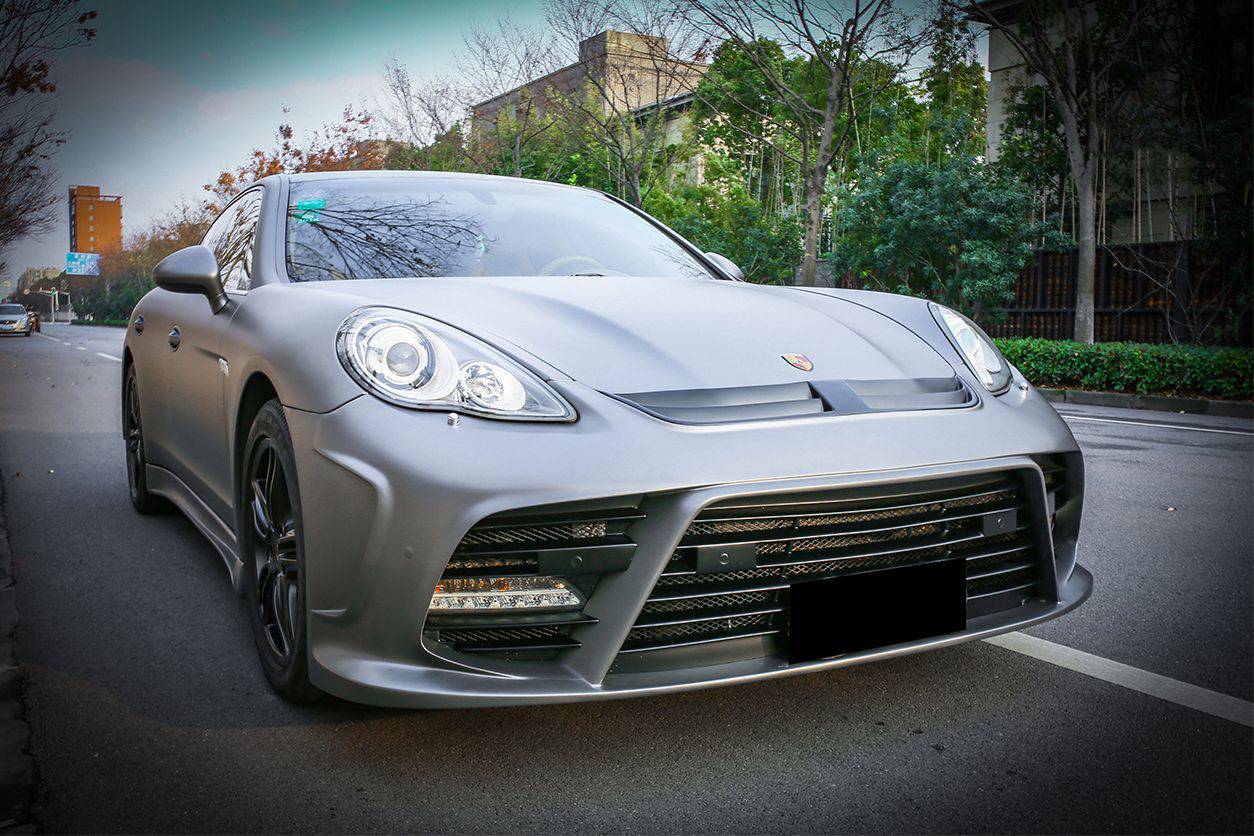 Carbonado MSY Style Front Bumper | 2014-2016 Porsche Panamera 970.2