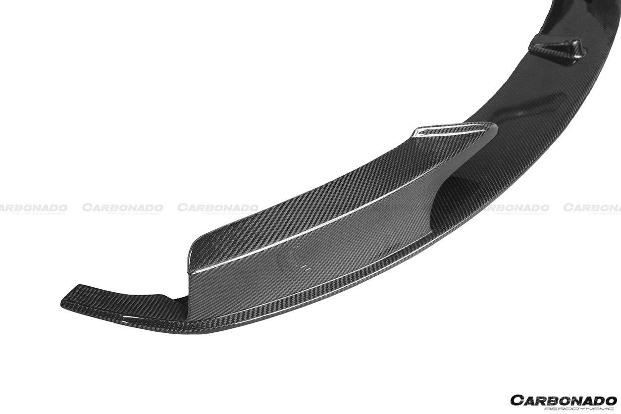 Faldón delantero de fibra de carbono estilo MP para BMW Serie 3 F30 F35 (modelos 2013-2019) (solo para M-Tech)