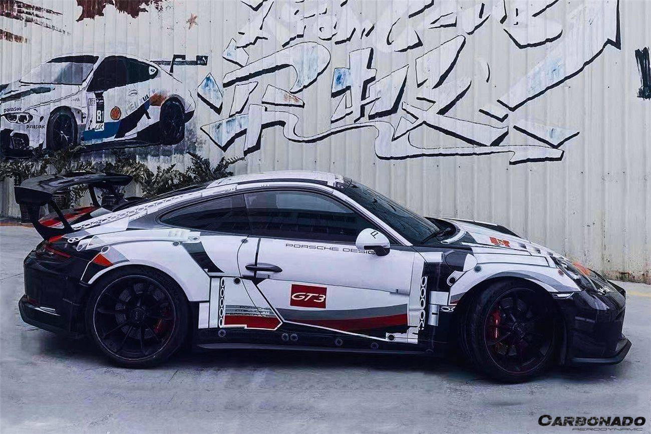 Carbonado 2012-2015 Porsche 911 991.1 Carrera  S GT2RS Style Side Skirts