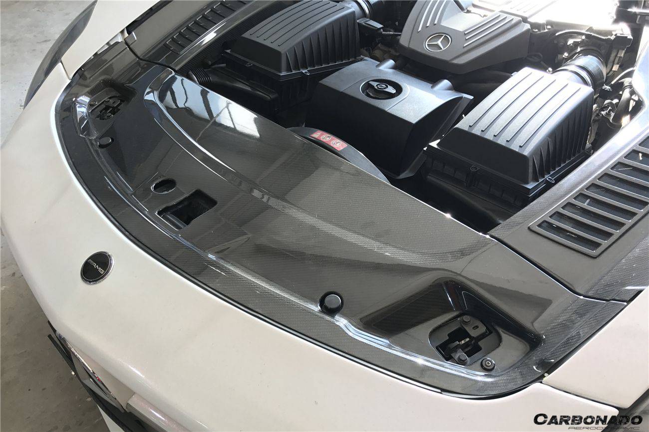 Carbonado 2010-2015 Mercedes Benz W197 SLS AMG OEM Style Carbon Fiber Radiator Cover