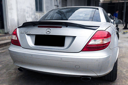 Carbonado 2005-2011 Mercedes Benz SLK R171 RT Style Carbon Fiber Trunk Spoiler