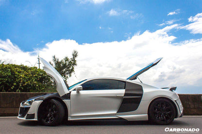 Carbonado 2006-2015 Audi R8 Coupe DPGT Style Carbon Fiber Trunk Spoiler Wing