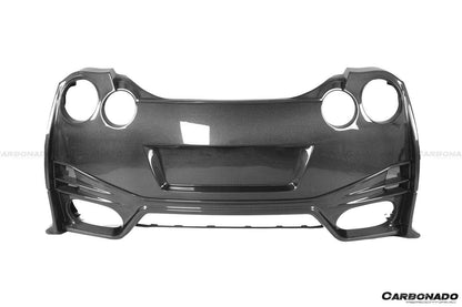 Parachoques trasero estilo NISMO Carbonado 2008-2023 Nissan GTR R35 CBA DBA EBA