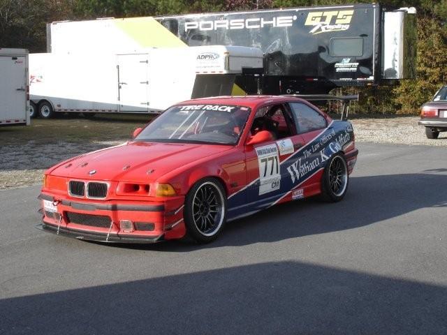APR GTC-300 Carbon Fiber Adjustable Wing (BMW E36 3-Series Coupe/ M3)