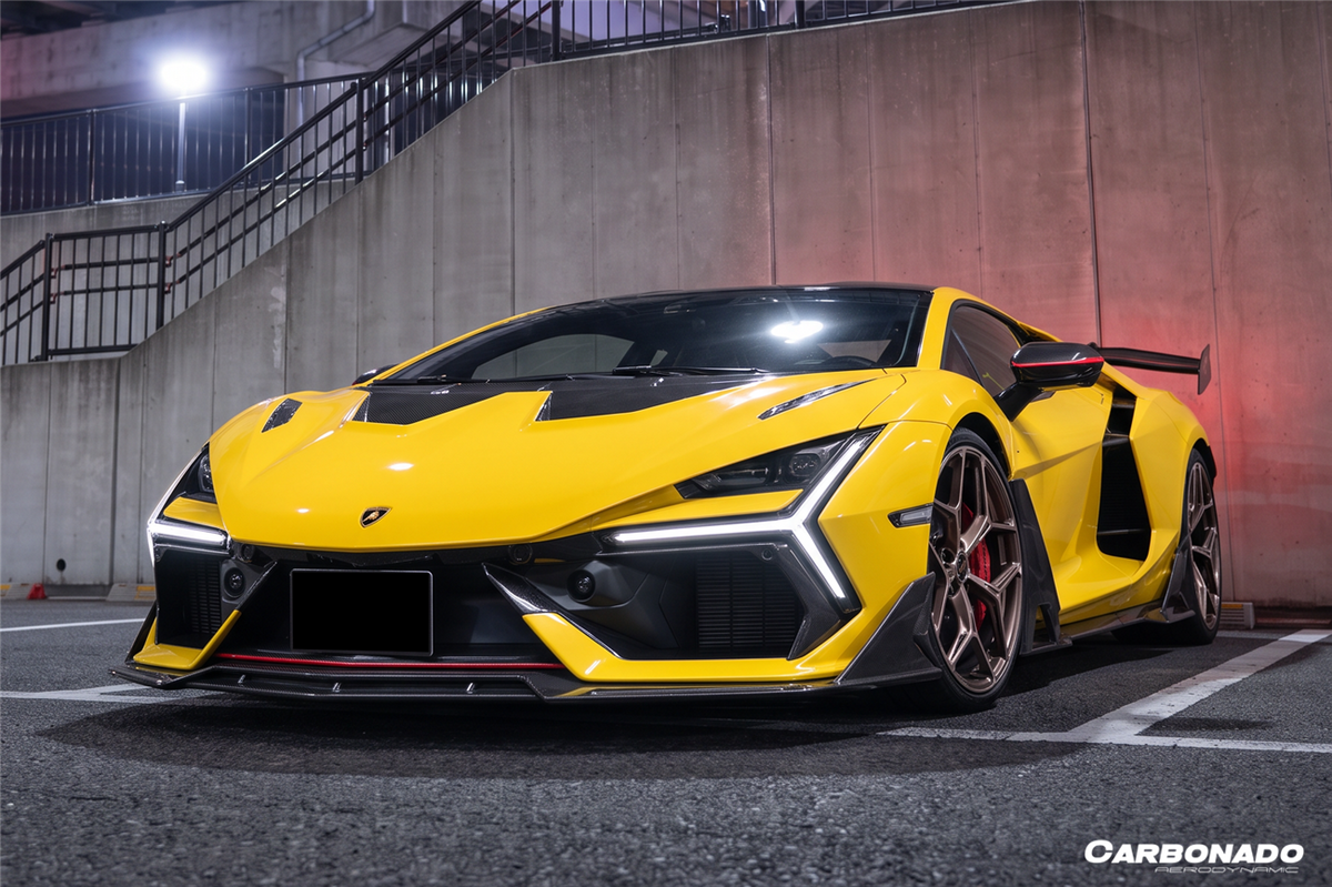 Carbonado Aero BK Style Autoclave Carbon Fiber Side Skirts | 2024-UP Lamborghini Revuelto