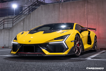 Carbonado Aero BK Style Autoclave Carbon Fiber Side Skirts | 2024-UP Lamborghini Revuelto
