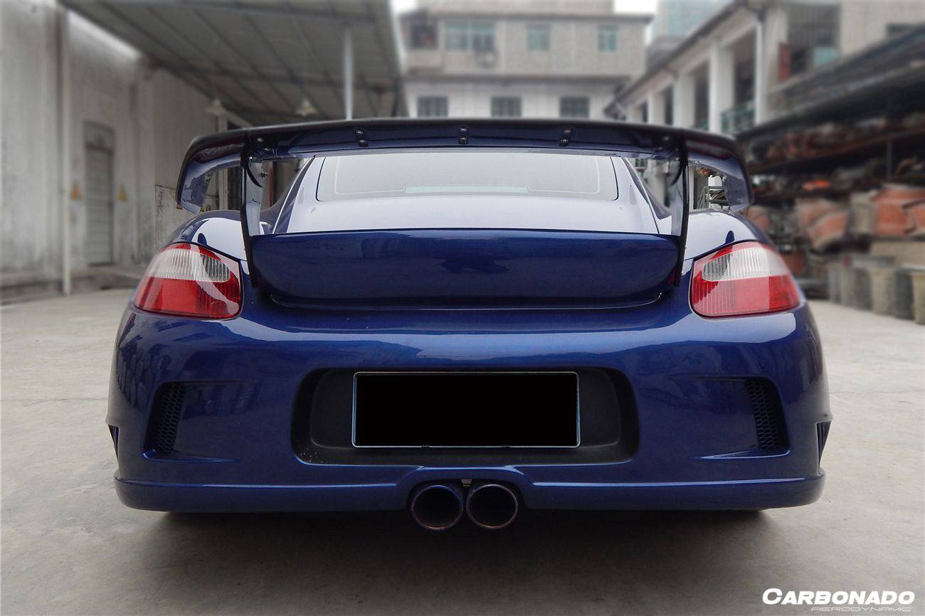 Carbonado 2005-2008 Porsche Cayman 987 TA Style Rear Bumper
