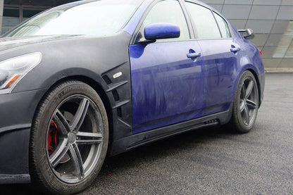 Carbonado 2007-2013 Infiniti G25 G35 G37 Sedan ELT Style Side Skirts