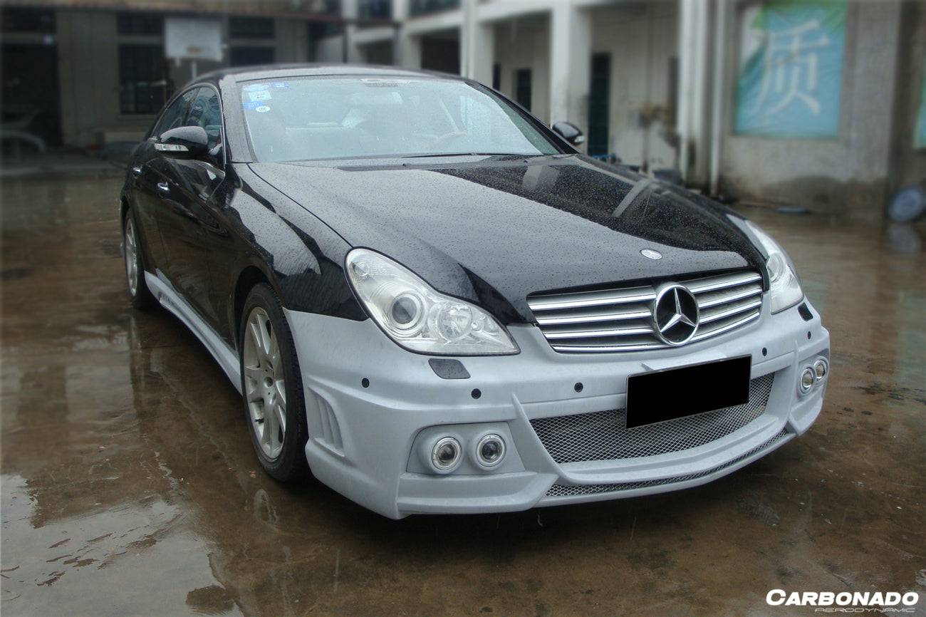 Carbonado 2005-2009 Mercedes Benz W219 Cls Class WI Style Front Bumper with LED
