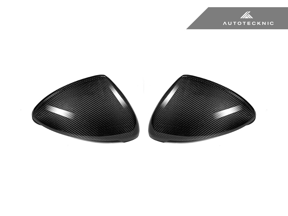 Cubiertas de repuesto de carbono seco para espejos retrovisores AutoTecknic - Porsche 958.2 Cayenne