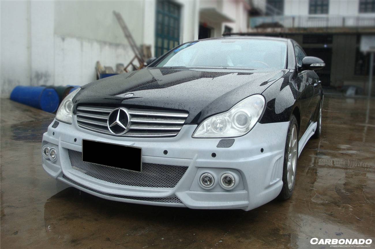 Carbonado 2005-2009 Mercedes Benz W219 Cls Class WI Style Front Bumper with LED