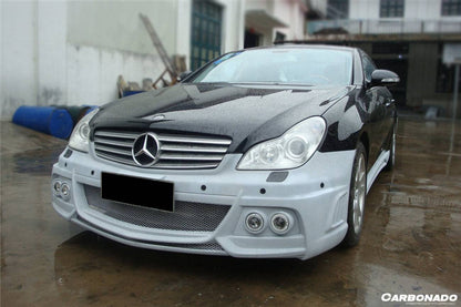 Carbonado 2005-2009 Mercedes Benz W219 Cls Class WI Style Front Bumper with LED