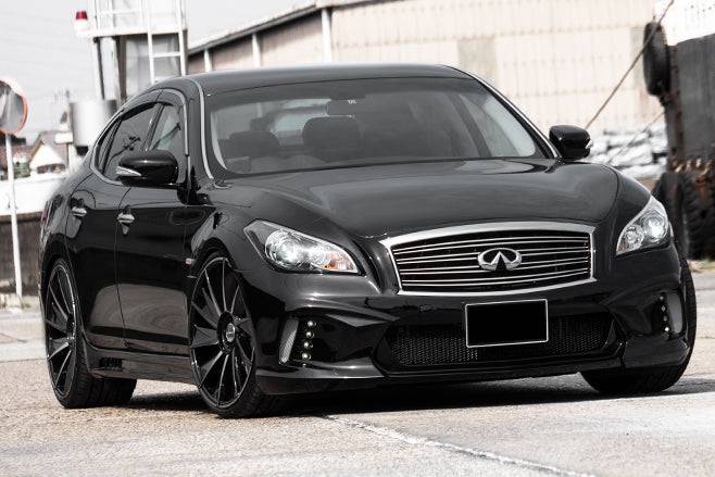 Carbonado 2011-2019 Infiniti Q70, Q70L, M37, M56 WD Style Front Bumper with led Light