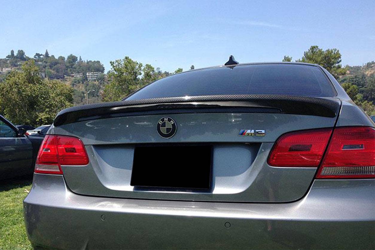 Carbonado 2008-2012 BMW M3 E92 AKM Style Carbon Turnk Spoiler