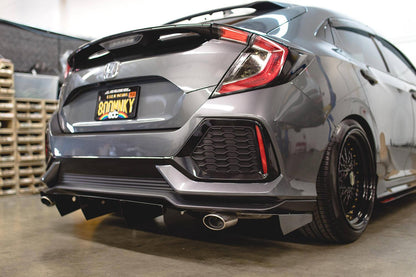Aeroflow Dynamics Rear Diffuser (2017-2021 Honda Civic Hatch)