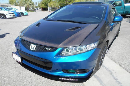 Aeroflow Dynamics Splitter V2 (2012-2013 Honda Civic Coupe Si)