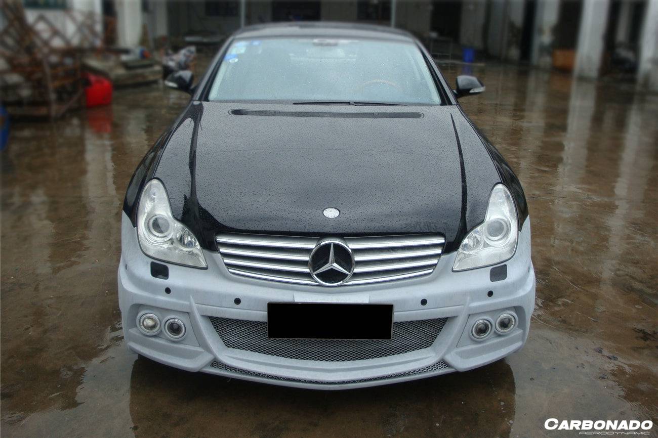Carbonado 2005-2009 Mercedes Benz W219 Cls Class WI Style Front Bumper with LED