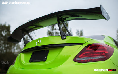 Alerón de maletero DarwinPRO de fibra de carbono de alto rendimiento para Mercedes Benz Clase C W205 Sedán IMP (2015-2021)