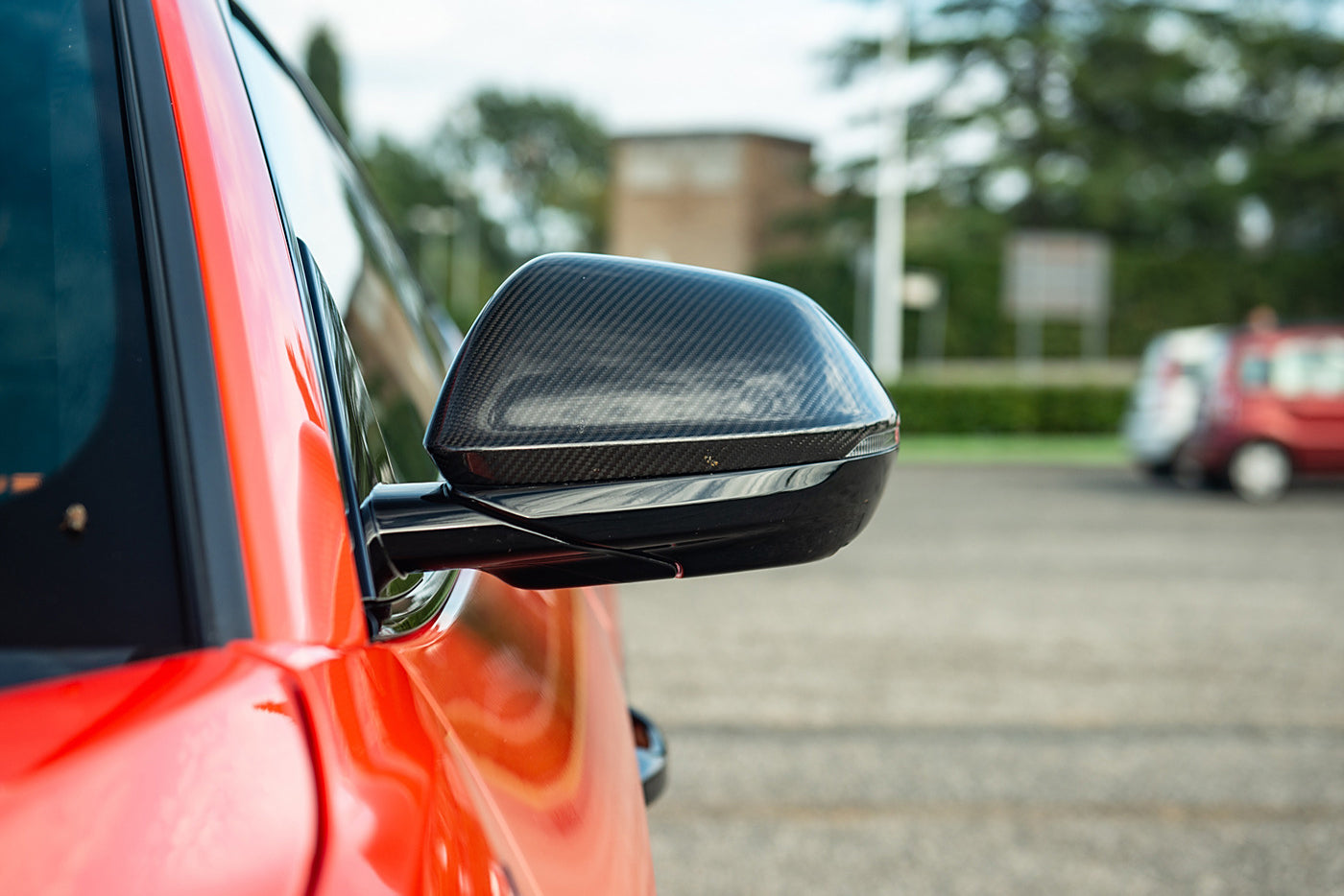 DarwinPRO 2018-2025 Lamborghini URUS Convert 2023 Performante Dry Carbon Fiber Mirror Housing (No BSA holes) Replacement