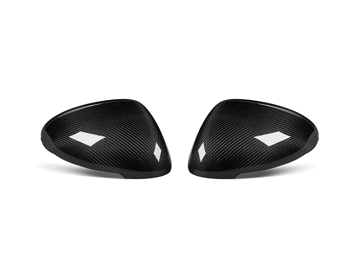 AutoTecknic Replacement Dry Carbon Mirror Covers - Porsche 95B Macan