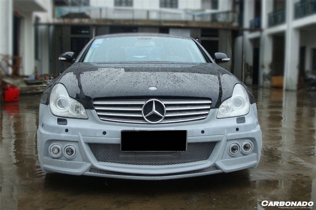 Carbonado 2005-2009 Mercedes Benz W219 Cls Class WI Style Front Bumper with LED