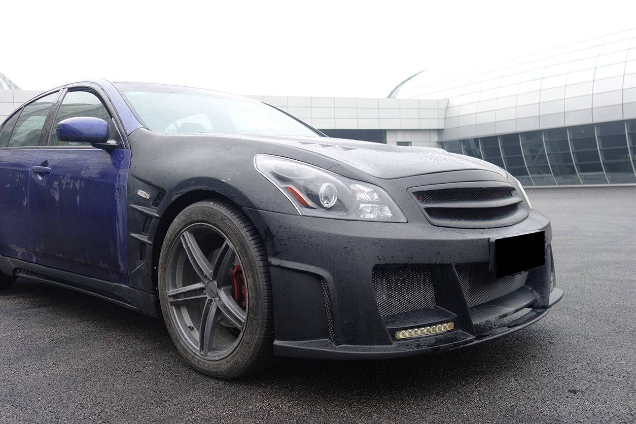 Carbonado 2007-2009 Infiniti G25 G35 G37 Sedan ELT Style Front Bumper
