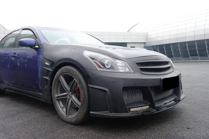 Carbonado 2007-2009 Infiniti G25 G35 G37 Sedan ELT Style Front Bumper