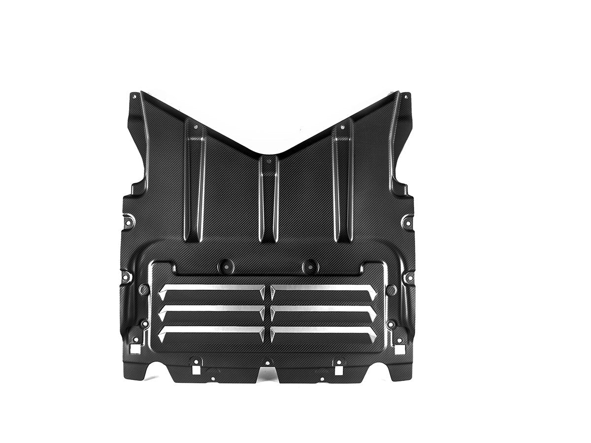 AutoTecknic Pre-Preg Carbon Oil Cooler Skit Plate - G90/ G99 M5