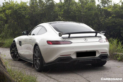 Difusor trasero de fibra de carbono estilo Mercedes Benz AMG GT GTS RZS Carbonado 2015-2021