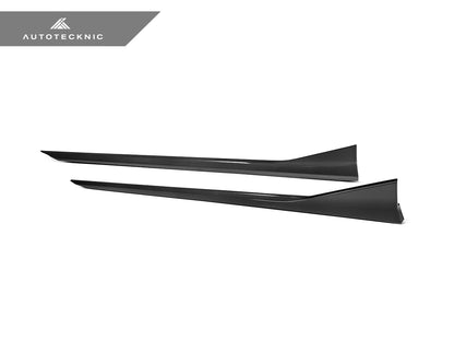 Juego de extensiones de faldones laterales de fibra de carbono seco AutoTecknic - G90/G99 M5