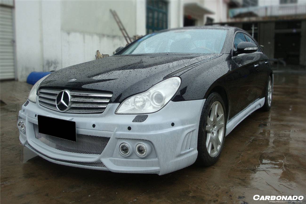 Carbonado 2005-2009 Mercedes Benz W219 Cls Class WI Style Front Bumper with LED
