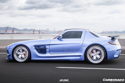 Carbonado 2010-2015 Mercedes Benz W197 SLS AMG BKSS Style Carbon Fiber Trunk Spoiler