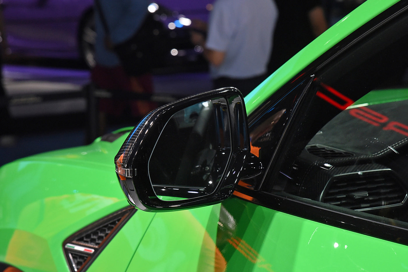 DarwinPRO 2018-2025 Lamborghini URUS Convert 2023 Performante Dry Carbon Fiber Mirror Housing (No BSA holes) Replacement
