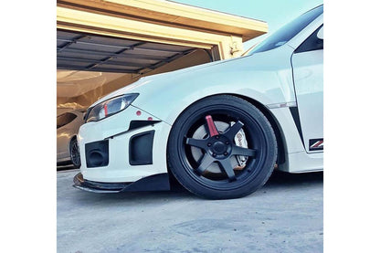 Aeroflow Dynamics 2008-2014 Subaru Wrx/Sti  Front Splitter V2