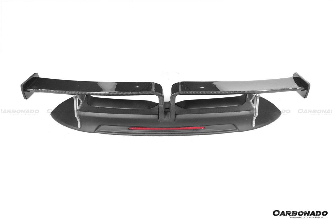 Alerón de maletero estilo TA para Porsche 911 992 Targa Cabriolet Carbonado 2019-2023